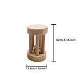Natural Pine Chew Toys — Wooden Molar Toys for Small Pets