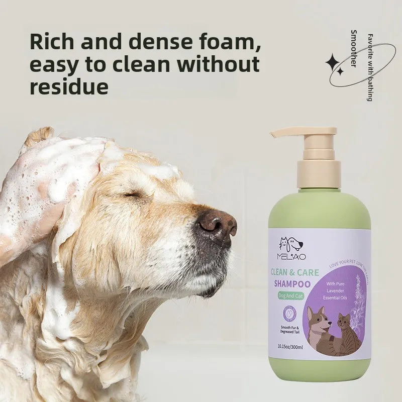 Hypoallergenic Dog Shampoo & Conditioner (Probiotic, Lavender, 500ml)