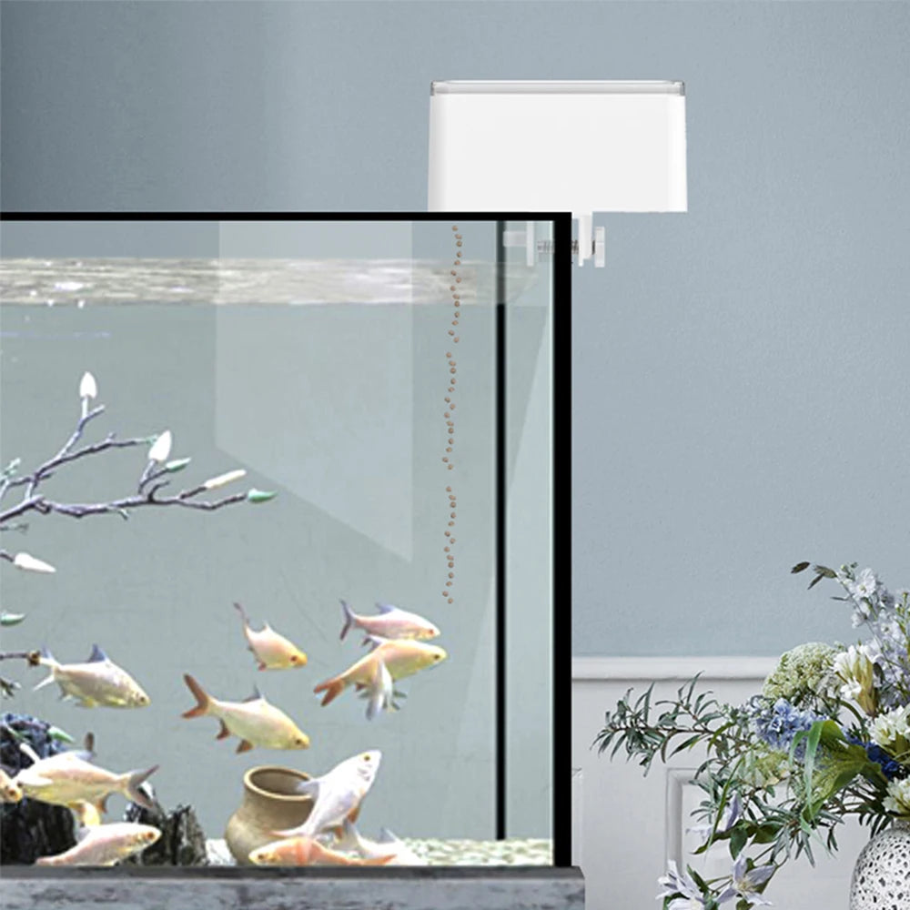 Smart WiFi Auto Fish Feeder with App Control LCD Display 100ml