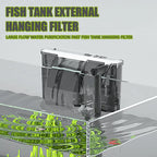 Wall-Mounted 3-in-1 Aquarium Waterfall Filter Pump (110V/220V)