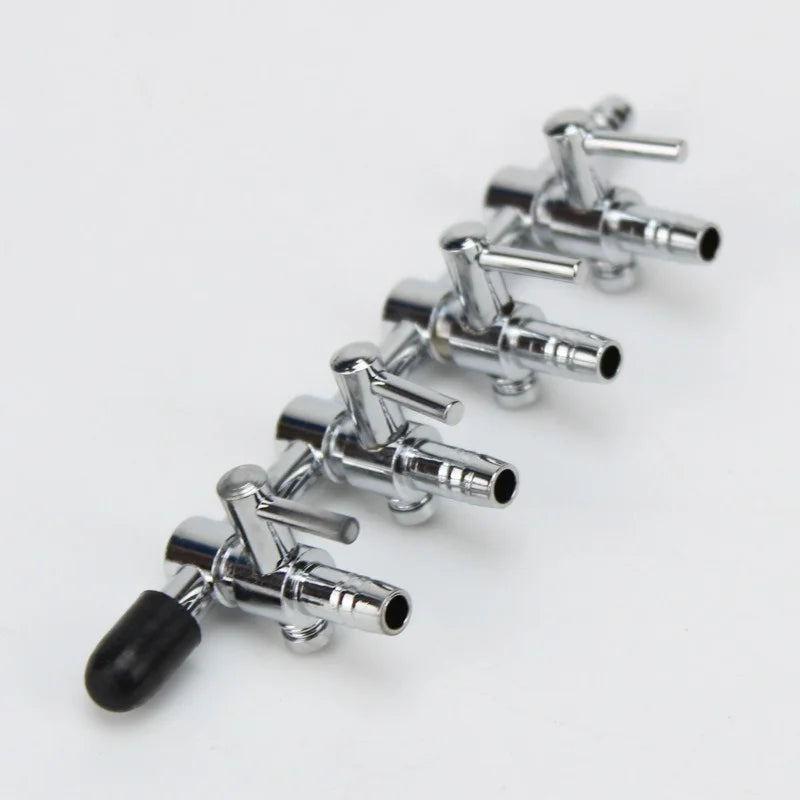 Stainless Steel Aquarium Air Flow Splitter & Valve (Adjustable)