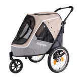 Pet Strollers for Small Medium Dogs Cats Three Wheeled Bicycle Connection Removable Washable Modern Travel Carrier Buggy Cart