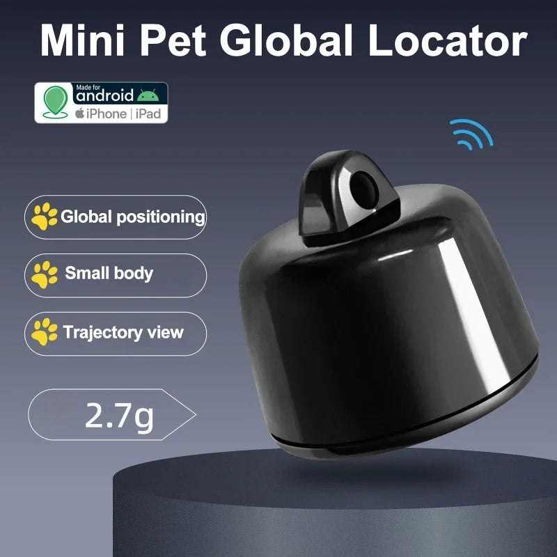 Android & iOS Mini GPS Locator for Pets - Birds, Dogs & Cats with 3-Day Track History