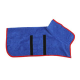 Microfiber Pet Drying Robe — Quick-Dry, Adjustable Hook-and-Loop