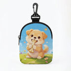 Dog Training Treat Bag (Large Capacity, Cartoon Print, Waterproof, Hook Buckle)