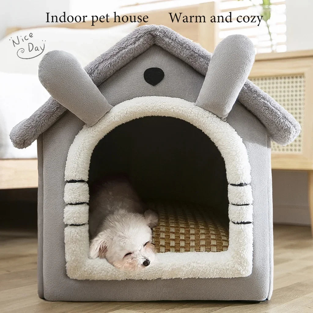 Foldable Character Pet House Bed