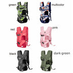 Adjustable Oxford Pet Front Backpack (Breathable, Multi-Size, All Seasons)