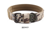 Tactical Camo Dog Vest (Outdoor Training, Chest & Back, Large Dogs)