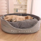 Ultra-Soft Plush Dog Bed, Bite-Resistant & Dirt-Proof