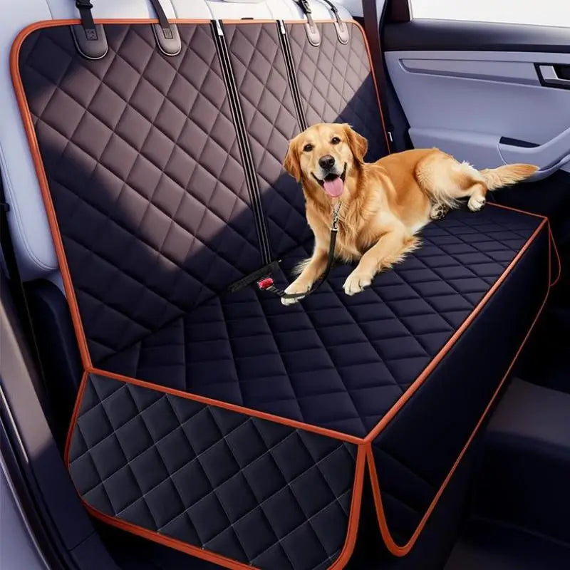 Waterproof Pet Car Seat Cover (Large, Non-Slip, Dog & Cat)