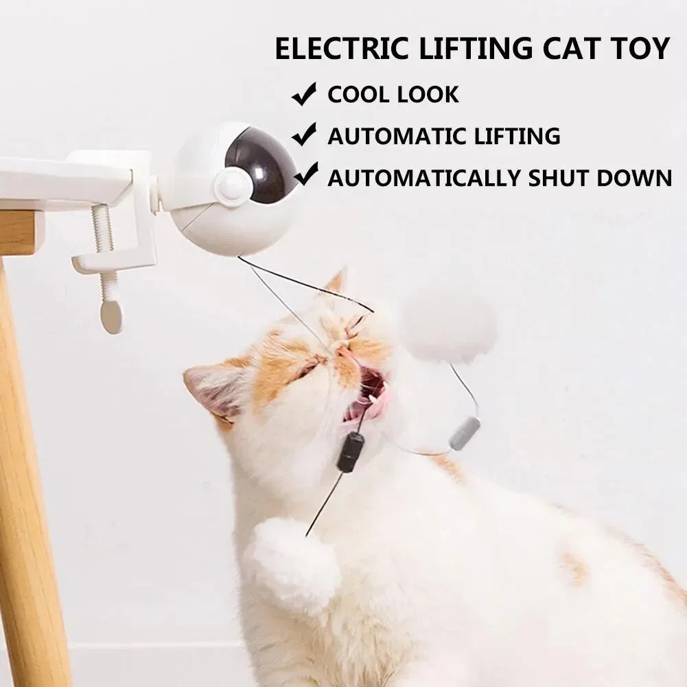 Electronic Yo-Yo Lifting Ball Cat Toy