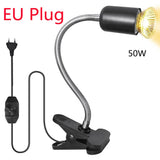 Dimmable 50W UVA/UVB Reptile Heat Lamp — Simulated Sunlight for Turtles & Bearded Dragons