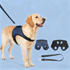 Dog Sling Carrier with Pockets (Breathable Mesh, Adjustable Strap)