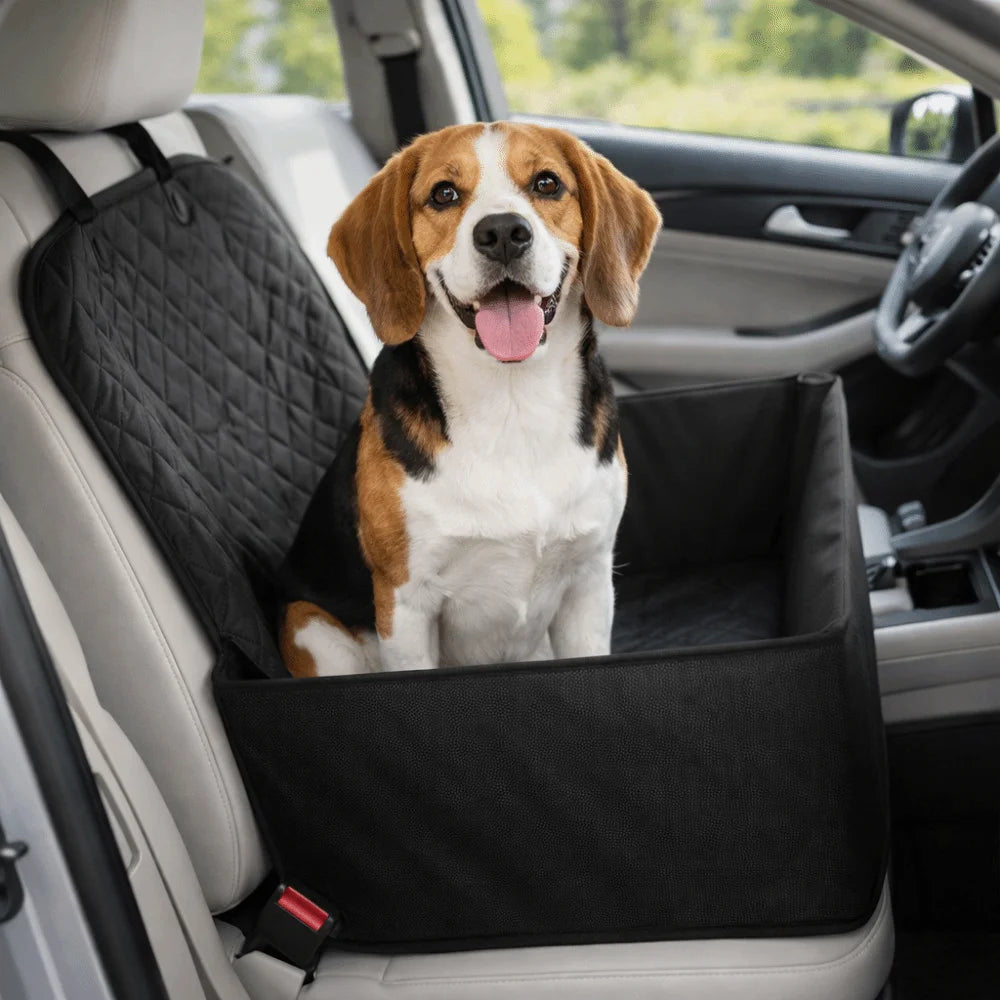 Scratch-Proof Dog Car Seat Cover (Non-Slip, Waterproof)