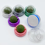 3-Pack Catnip Chew Balls — Interactive Teething Toy Set for Cats & Kittens
