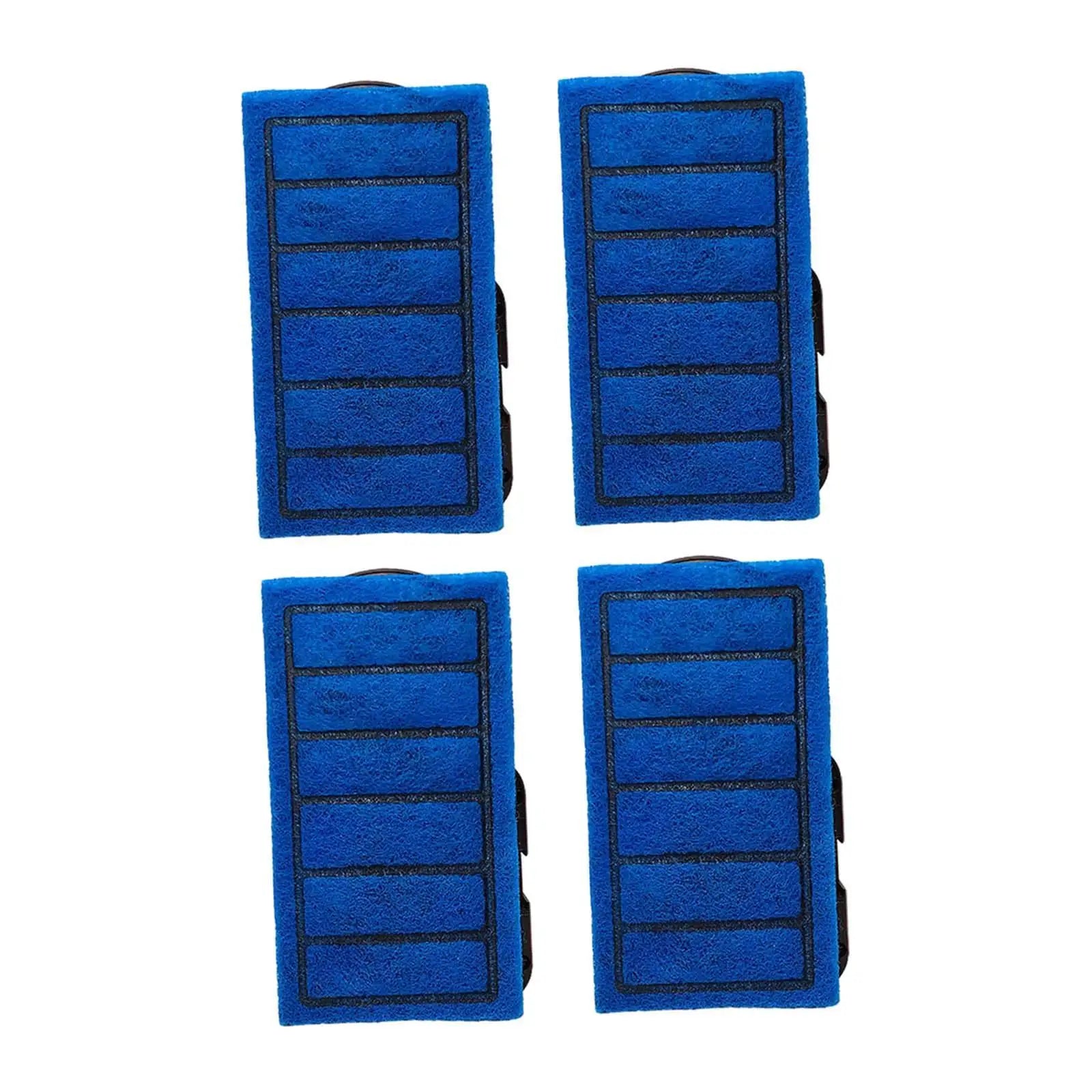Replacement Filter Cartridges for Reptile & Turtle Tanks (4-Pack)