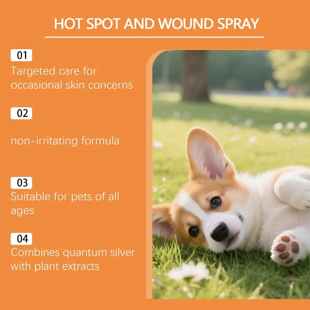 Herbal Pet Skin Care Spray — Soothes Irritation, 100ml