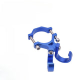 Portable Double Metal Electric Scooter Hooks Bike Shelf Tube Storage Hanger Buckle for Ebikes Helmet Rack