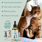 Pet Anxiety-Relief Soothing Drops — Easy-to-Feed Calming Supplement