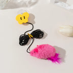 Hanging Simulation Bird & Insect Cat Toy — Self-Play Teaser Wand Toy for Kittens
