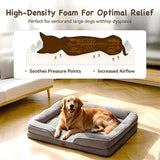 Waterproof Pet Bed with Removable Cover (Machine Washable)