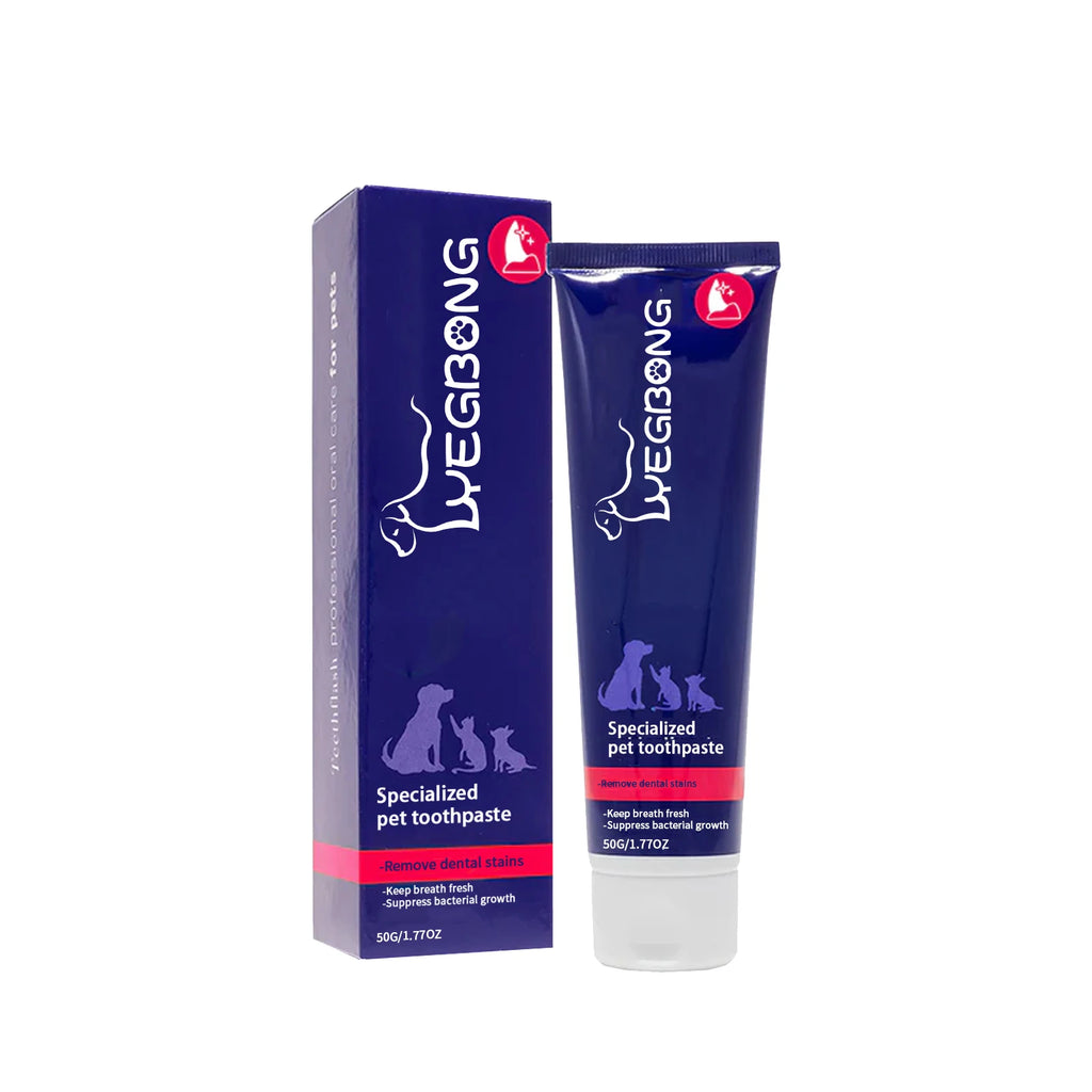 Whitening Pet Toothpaste — Reduces Tartar & Eliminates Bad Breath, 50g