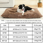 Long Plush Pet Cushion Bed