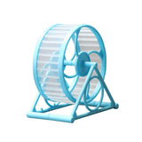 Silent Hamster Running Wheel — Anti-Jam Exercise Wheel with Stand