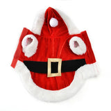 Santa Costume Hooded Coat for Small Dogs (Winter Jacket)