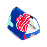 Cozy Small Pet Hideout Bed — Soft Cotton Hammock for Hamsters & Guinea Pigs