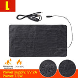 USB Pet Heating Pad — 3-Level Adjustable Warm Mat, Anti-Scratch PU Leather