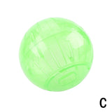 Hamster Exercise Ball — Clear 10cm Running Ball for Safe Free-Roam Play