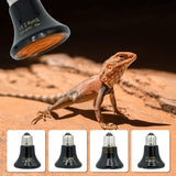Ceramic Infrared Heat Emitter — No-Light Pet & Brooder Heat Bulb, E27, 25W–100W