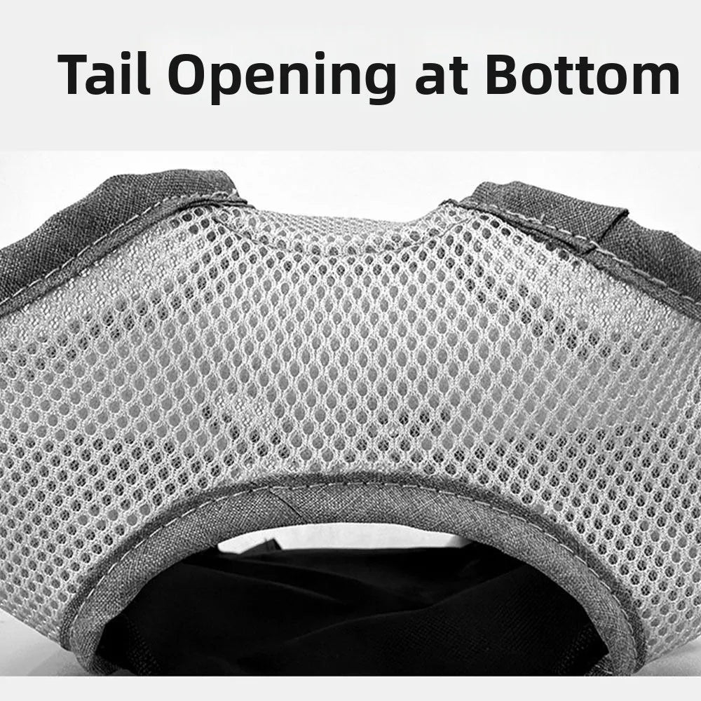 Breathable Mesh Pet Carrier Backpack (Double Shoulder, Adjustable Strap)
