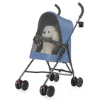 Ultra-Lightweight Compact Foldable Pet Stroller for Small Dogs & Cats — Travel, Shopping & Daily Outing Carrier