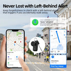 Mini Dual-System GPS Tracker for iOS & Android - Pets & Luggage