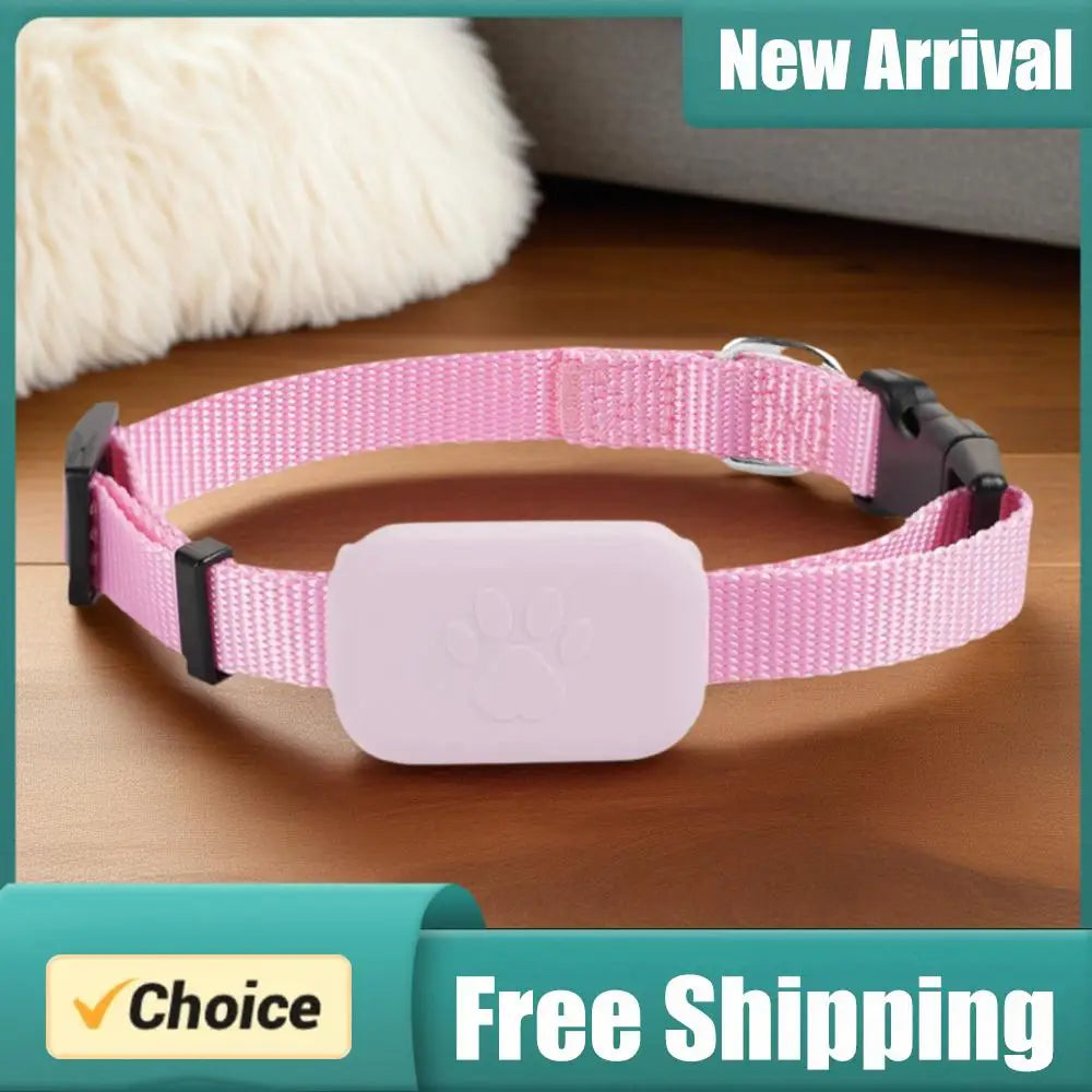 All-in-One GPS Pet Tracker with Adjustable Collar - Smart Dog & Cat Locator with Real-Time Alerts