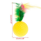 Colorful Latex Chew Balls for Pets (10-Pack)