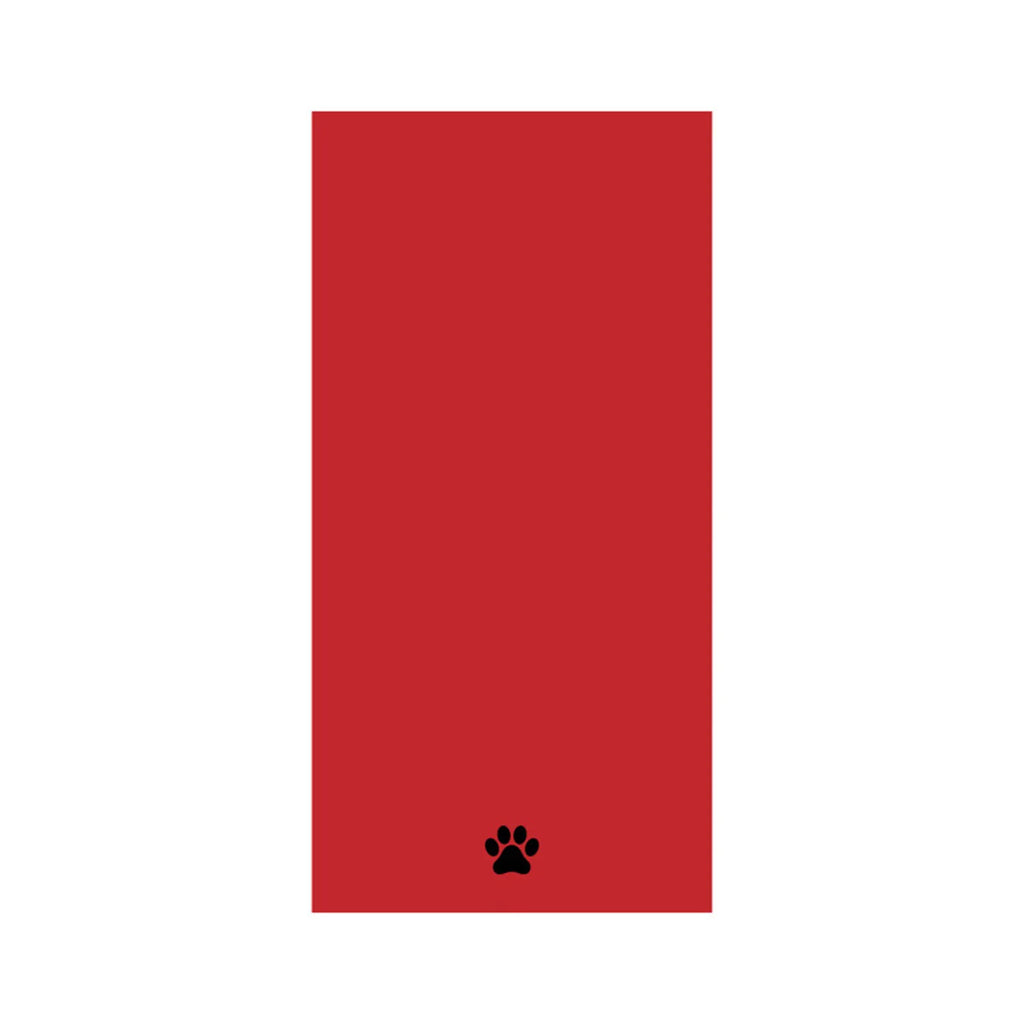 Microfiber Dog & Cat Bath Towel — Embroidered, Super-Absorbent, Two Sizes