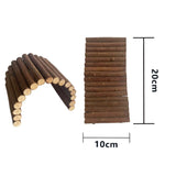 Natural Pine Chew Toys — Wooden Molar Toys for Small Pets
