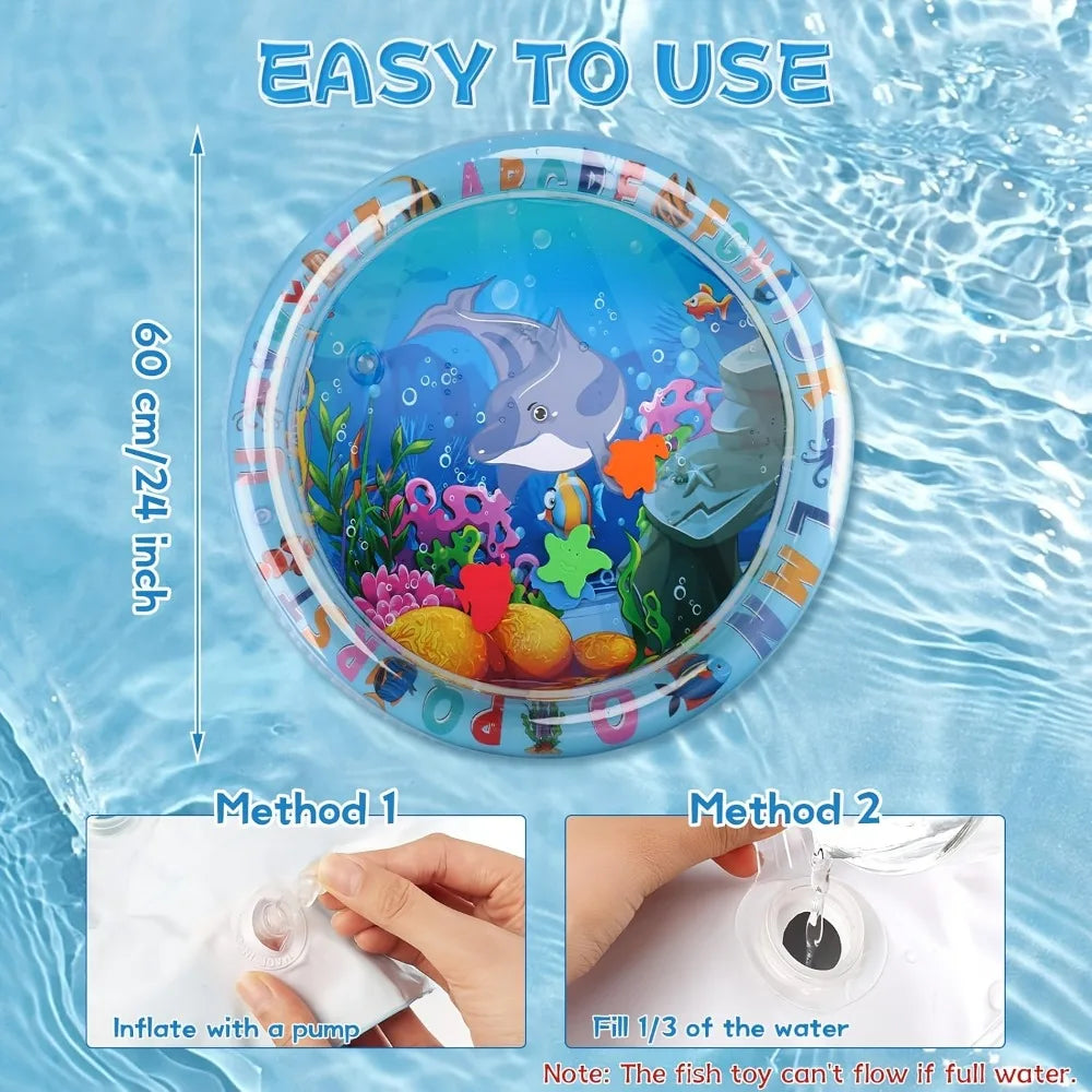 Interactive Floating Fish Cat Play Mat