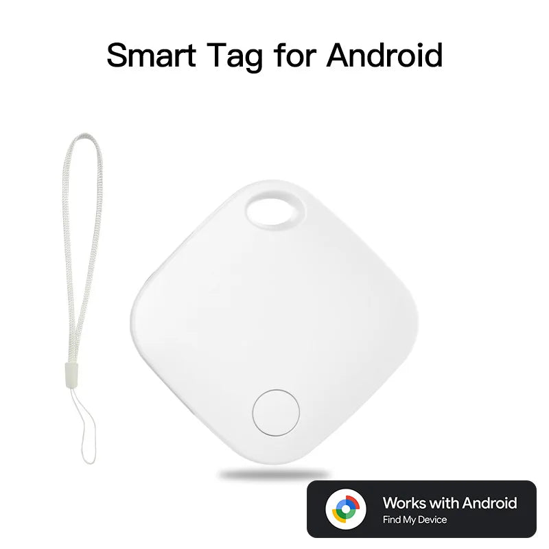 Android Anti-Lost Locator with Protective Cover & Lanyard for Cars, Elderly & Pets