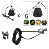 Adjustable Reptile Lamp Clamp — Ball-Joint Basking Light Holder