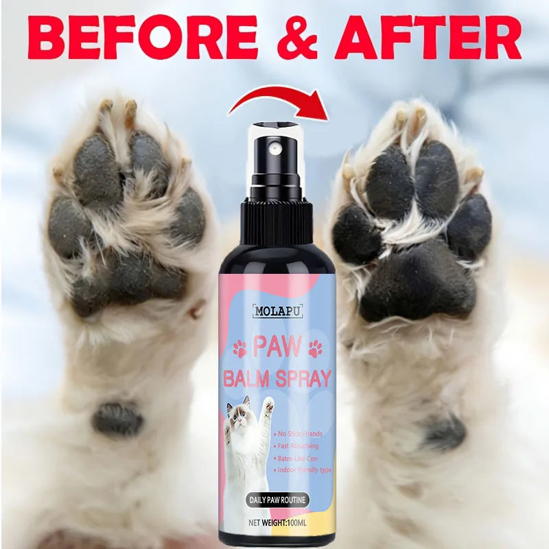 Instant Paw Moisturizing Spray — Plant-Based Crack Care for Dogs & Cats