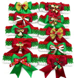 Christmas Pet Bow Tie Collar Bulk Pack (30 or 50 Pieces)