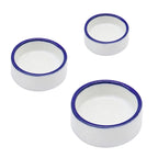 Mini Ceramic Reptile Water & Food Bowl — Set of 2 for Spiders, Geckos & Tortoises