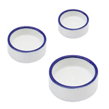 Mini Ceramic Reptile Water & Food Bowl — Set of 2 for Spiders, Geckos & Tortoises