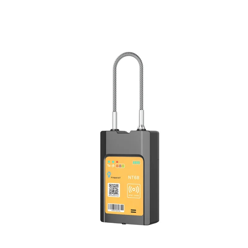 Smart GPS Tracking Padlock with Geofencing for Truck Cargo & Containers