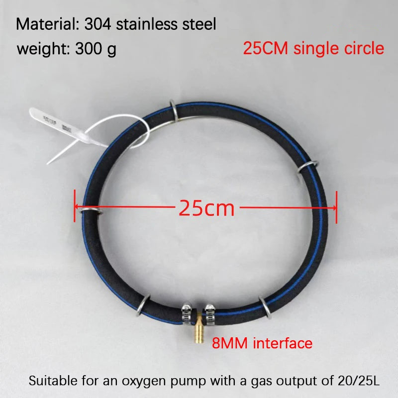 Stainless Steel Nano Aeration Disc for Koi Ponds & Fish Tanks