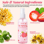 Strawberry Pet Perfume Spray — Long-Lasting, Gentle Daily Fragrance